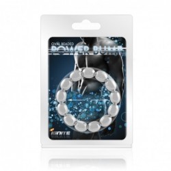 SI IGNITE Power Bump Cockring with oval beads, 5,10 cm (2 in) - TOYS