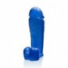 SI IGNITE Thick Cock with Balls, 25 cm (10 in), Blue - TOYS