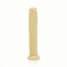 SI IGNITE Cock with Suction, 26 cm (10 in), Ivory - TOYS