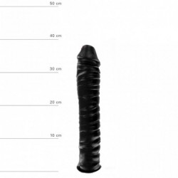 ALL BLACK Dong Frank, Vinyl, Black, 38 cm (15 in), Ø 8,5 cm (3,3 in) - TOYS